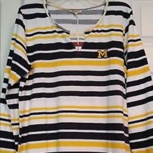 Michigan collegiate top new. 100% cotton